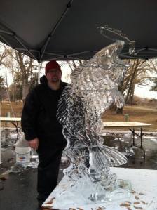 Ice Sculpture from Green River Competition