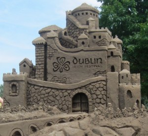 Sand Sculpture of Castle