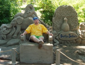 Safari Sand Sculpture Demonstration