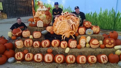 Pumpkin-Carving-Display-for-Milwaukee-Zoo