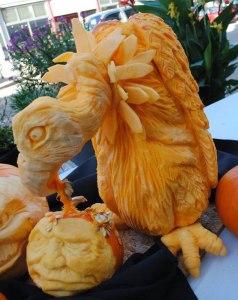 Pumpkin-Carving-of-Vulture